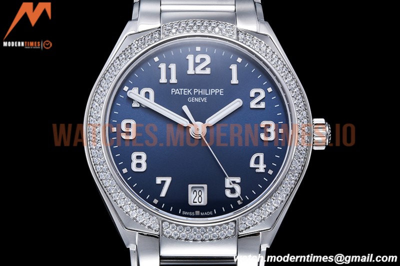 Patek Philippe - Twenty-4 Ladies Dia SS/SS Blue/Num PPF A324