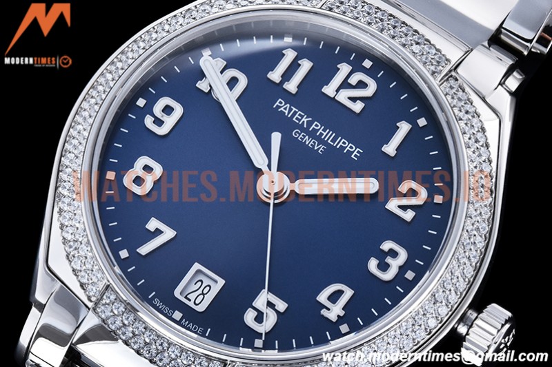 Patek Philippe - Twenty-4 Ladies Dia SS/SS Blue/Num PPF A324