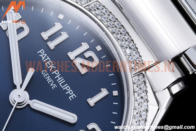 Patek Philippe - Twenty-4 Ladies Dia SS/SS Blue/Num PPF A324