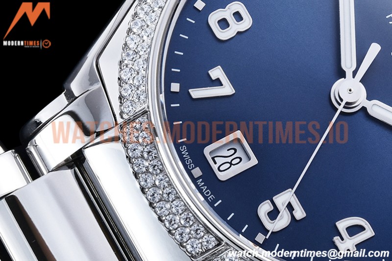 Patek Philippe - Twenty-4 Ladies Dia SS/SS Blue/Num PPF A324