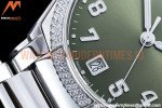 Patek Philippe - Twenty-4 Ladies Dia SS/SS Green/Num PPF A324