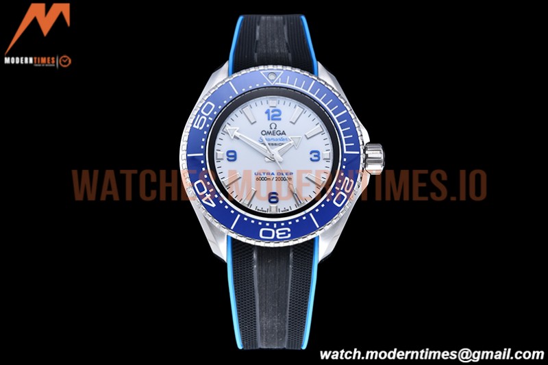 Omega - Planet Ocean 6000M 45.5mm Ultra Deep Blu SS/RU Wht TF A2824