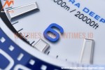 Omega - Planet Ocean 6000M 45.5mm Ultra Deep Blu SS/RU Wht TF A2824