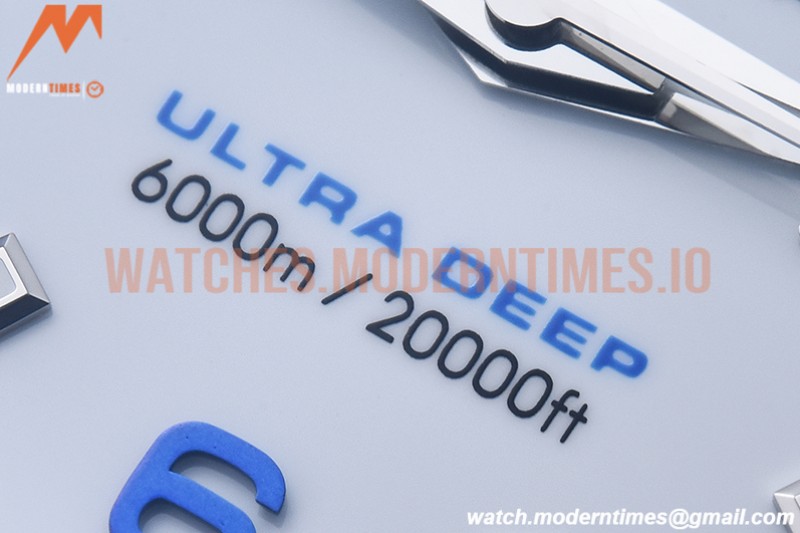 Omega - Planet Ocean 6000M 45.5mm Ultra Deep Blu SS/RU Wht TF A2824