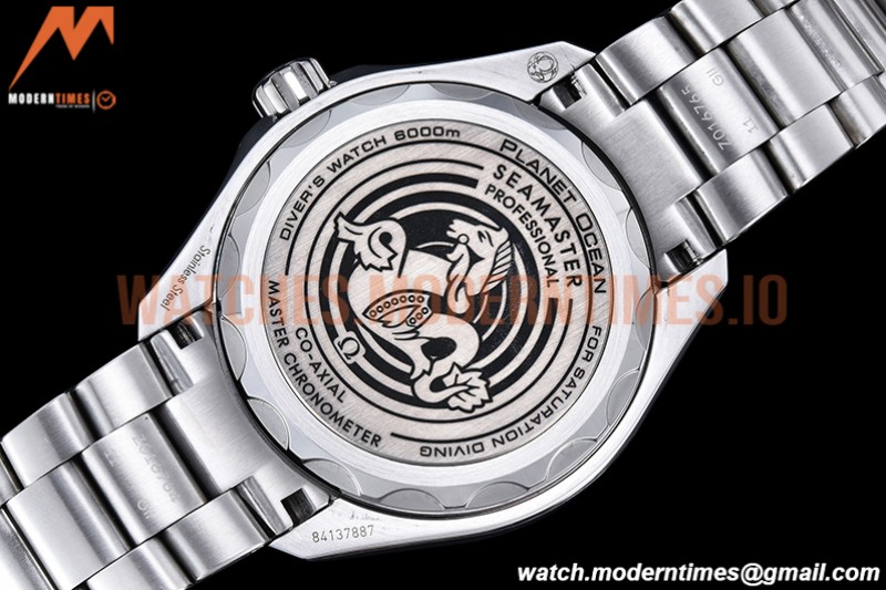 Omega - Planet Ocean 6000M 45.5mm Ultra Deep Blk SS/SS G-B TF A2824