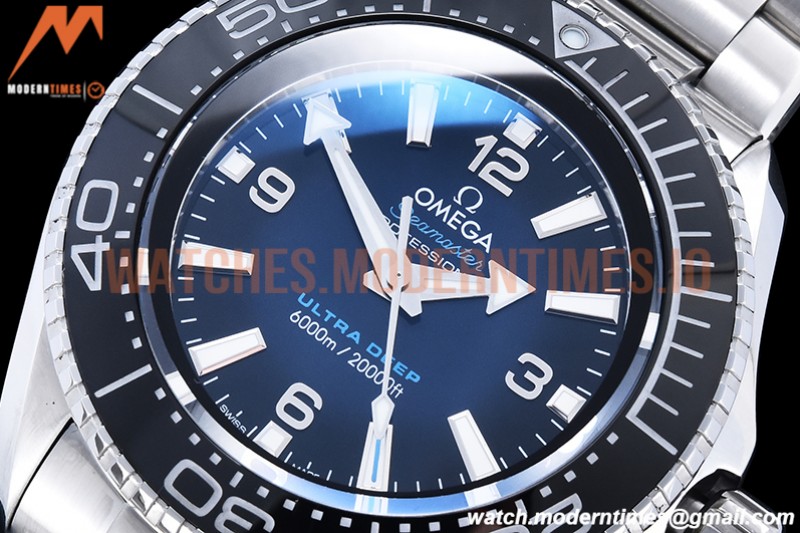 Omega - Planet Ocean 6000M 45.5mm Ultra Deep Blk SS/SS G-B TF A2824