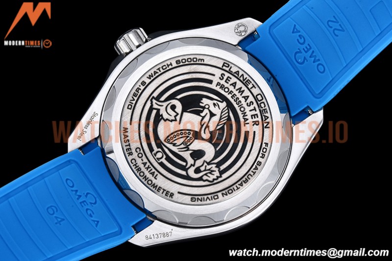 Omega - Planet Ocean 6000M 45.5mm Ultra Deep Blk SS/RU G-B TF A2824
