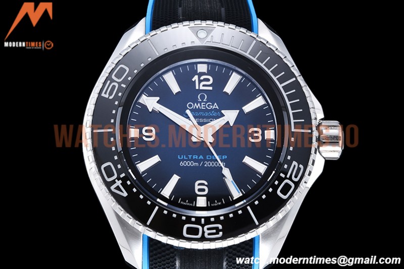 Omega - Planet Ocean 6000M 45.5mm Ultra Deep Blk SS/RU G-B TF A2824