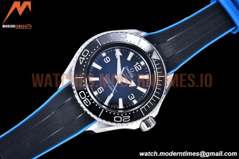 Omega - Planet Ocean 6000M 45.5mm Ultra Deep Blk SS/RU G-B TF A2824