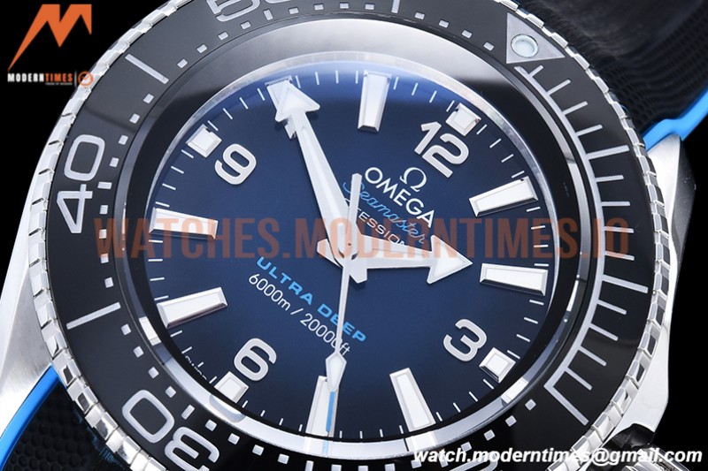 Omega - Planet Ocean 6000M 45.5mm Ultra Deep Blk SS/RU G-B TF A2824