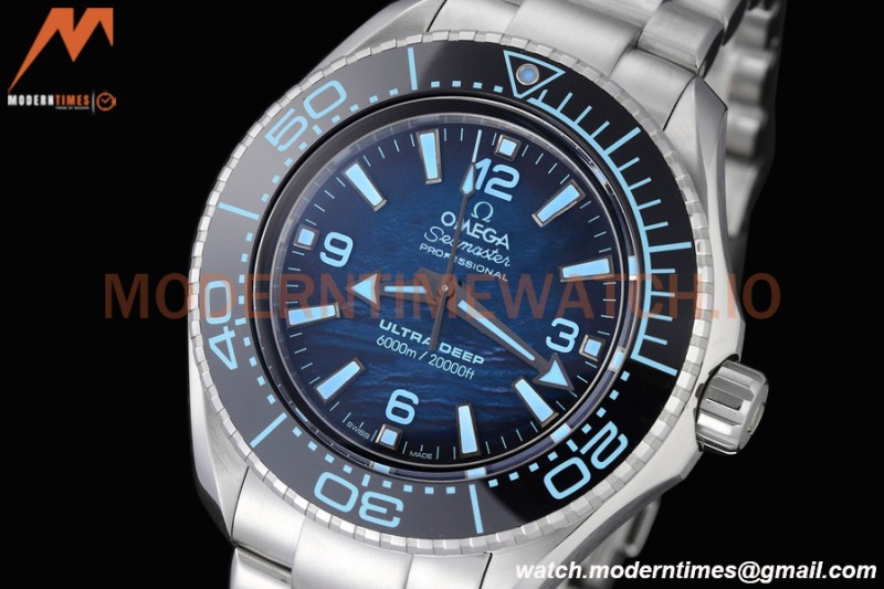 Omega - Planet Ocean 45.5mm Ultra Deep SS/SS Summer Blue VSF A8912