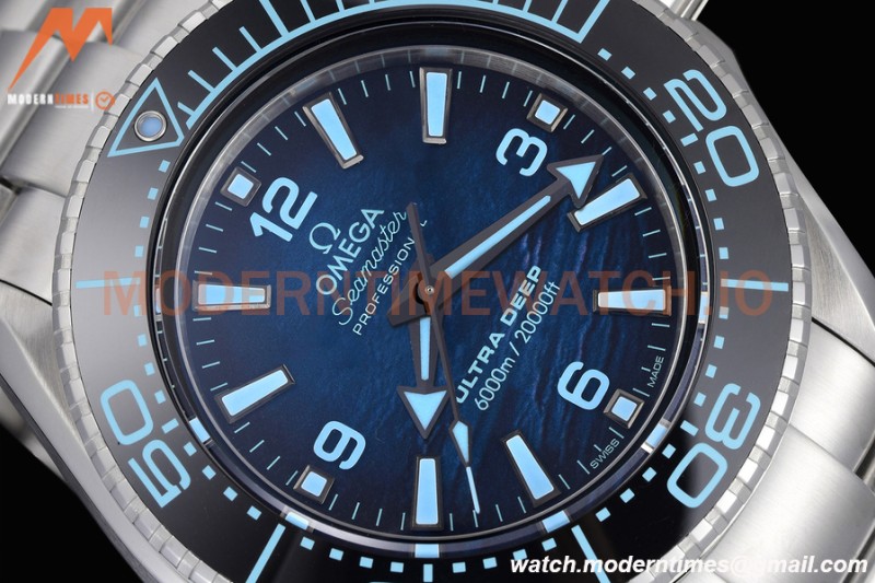 Omega - Planet Ocean 45.5mm Ultra Deep SS/SS Summer Blue VSF A8912