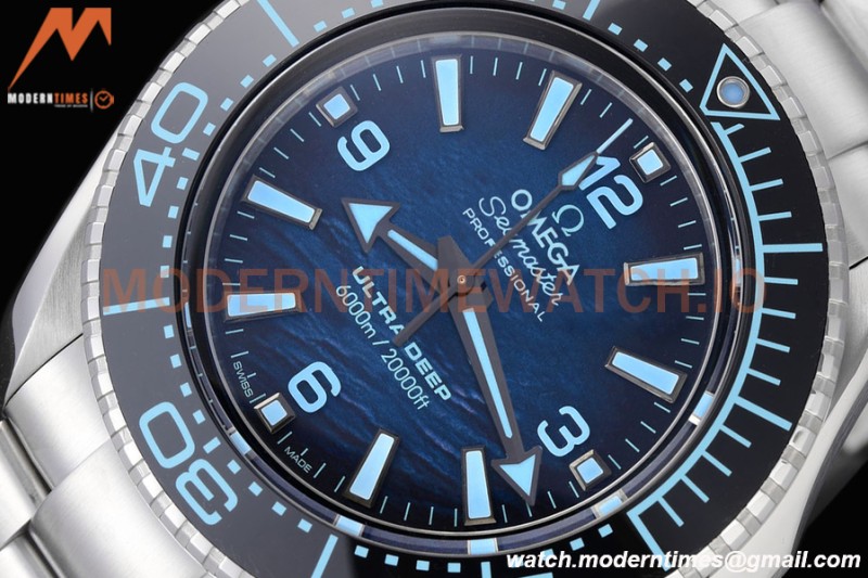 Omega - Planet Ocean 45.5mm Ultra Deep SS/SS Summer Blue VSF A8912