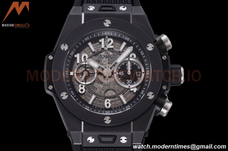 Hublot - Big Bang Unico 44mm Black Magic CER/RU Blk/Ske BBF A1280
