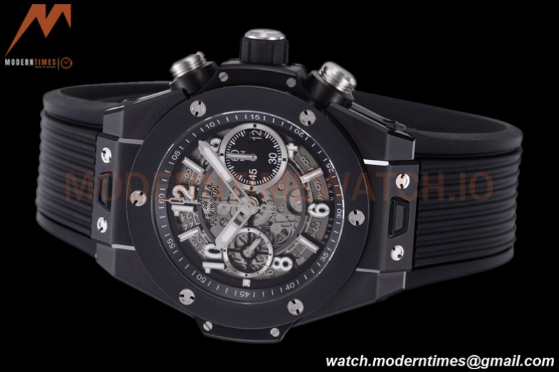 Hublot - Big Bang Unico 44mm Black Magic CER/RU Blk/Ske BBF A1280