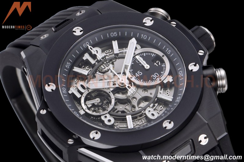 Hublot - Big Bang Unico 44mm Black Magic CER/RU Blk/Ske BBF A1280