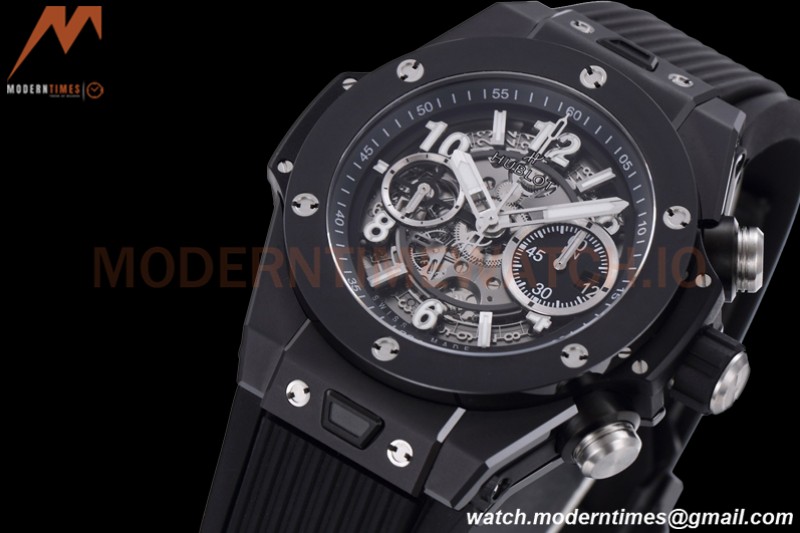 Hublot - Big Bang Unico 44mm Black Magic CER/RU Blk/Ske BBF A1280