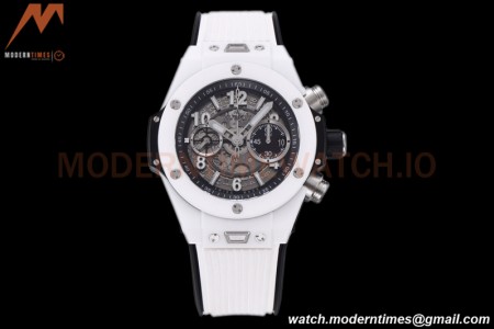 Hublot - Big Bang Unico 44mm White CER/RU Blk/Ske BBF A1280