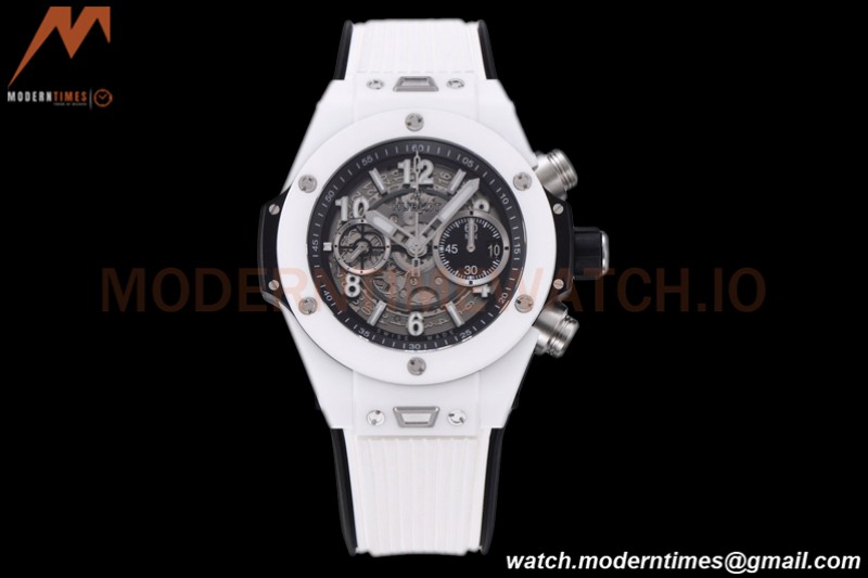 Hublot - Big Bang Unico 44mm White CER/RU Blk/Ske BBF A1280