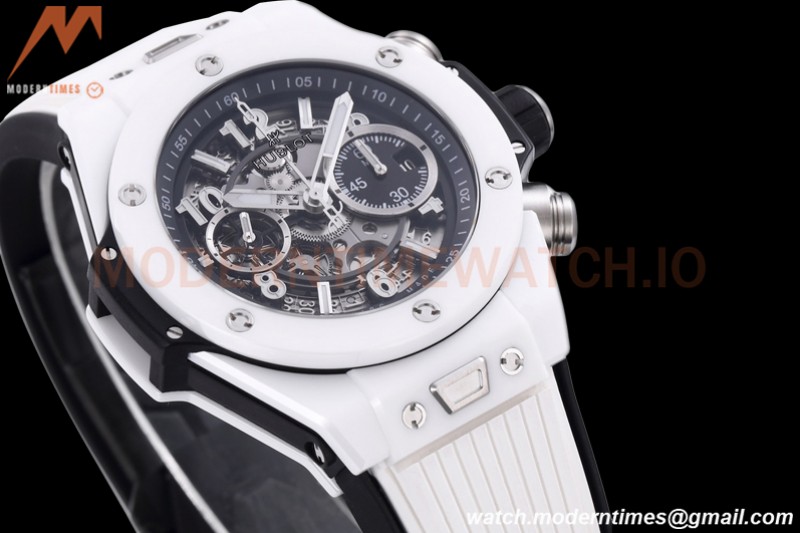 Hublot - Big Bang Unico 44mm White CER/RU Blk/Ske BBF A1280