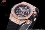 Hublot - Big Bang Unico 44mm Diamond RG/RU Blk/Ske BBF A1280
