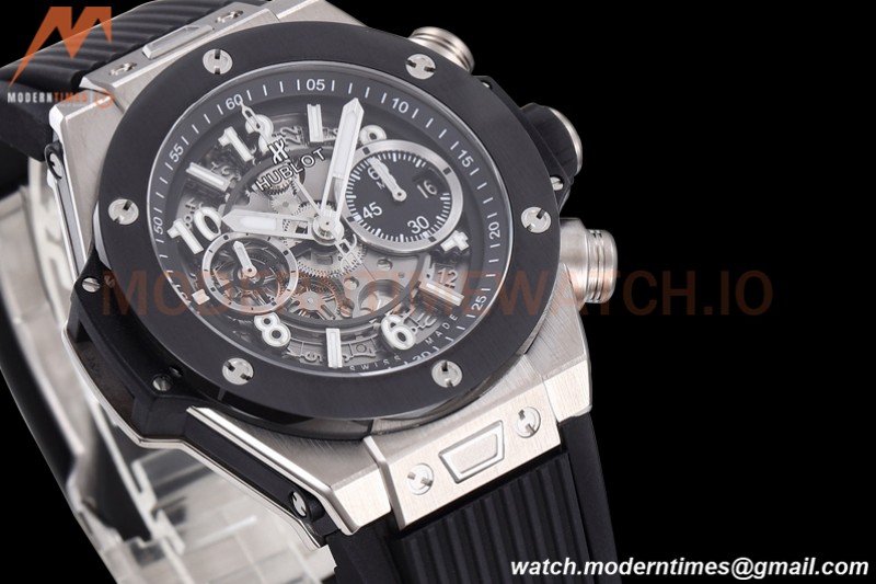 Hublot - Big Bang Unico 44mm Ceramic SS/RU Blk/Ske BBF A1280