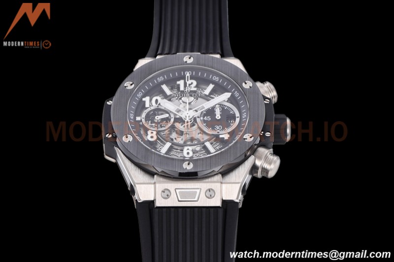 Hublot - Big Bang Unico 44mm Ceramic SS/RU Blk/Ske BBF A1280