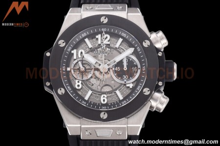 Hublot - Big Bang Unico 44mm Ceramic SS/RU Blk/Ske BBF A1280