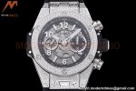 Hublot - Big Bang Unico 44mm Diamond SS/RU Blk/Ske BBF A1280
