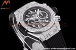 Hublot - Big Bang Unico 44mm Diamond SS/RU Blk/Ske BBF A1280