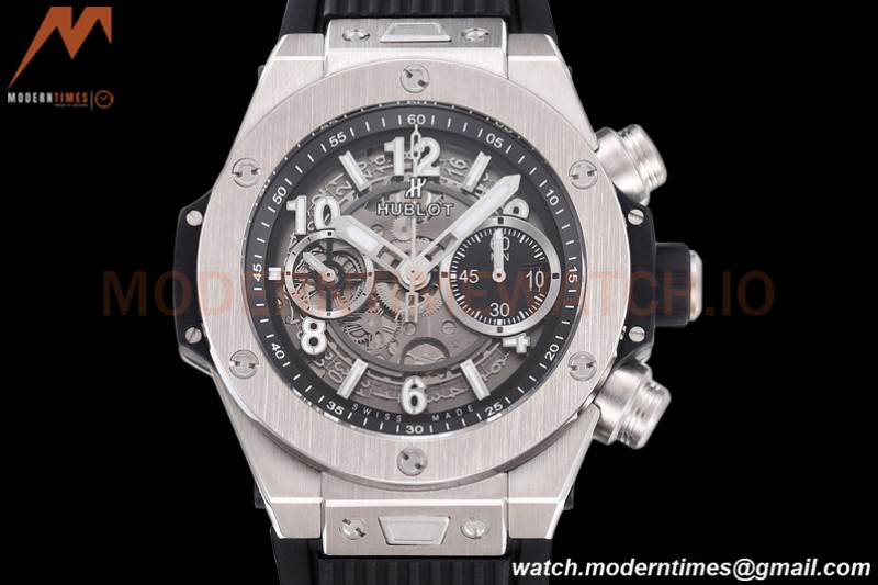 Hublot - Big Bang Unico 44mm Titanium TI/RU Blk/Ske BBF A1280