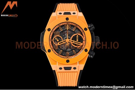 Hublot - Big Bang Unico 42mm Orange CER/RU Orn/Ske BBF A1280