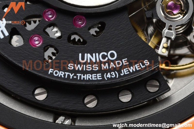 Hublot - Big Bang Unico 42mm Orange CER/RU Orn/Ske BBF A1280