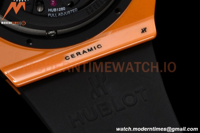 Hublot - Big Bang Unico 42mm Orange CER/RU Orn/Ske BBF A1280