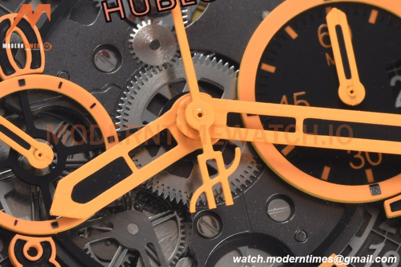 Hublot - Big Bang Unico 42mm Orange CER/RU Orn/Ske BBF A1280