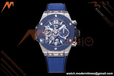 Hublot - Big Bang Unico 42mm Blue Ceramic TI/RU Blu/Ske BBF A1280