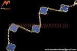 Van Cleef & Arpels 5 Motif Vintage Alhambra Malachite Gold Bracelet – 아이코닉한 레플리카