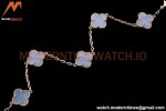 Van Cleef & Arpels 5 Motif Vintage Alhambra Malachite Gold Bracelet – 아이코닉한 레플리카