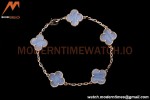Van Cleef & Arpels 5 Motif Vintage Alhambra Malachite Gold Bracelet – 아이코닉한 레플리카