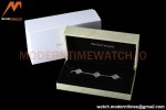Van Cleef & Arpels 5 Motif Vintage Alhambra Malachite Gold Bracelet – 아이코닉한 레플리카
