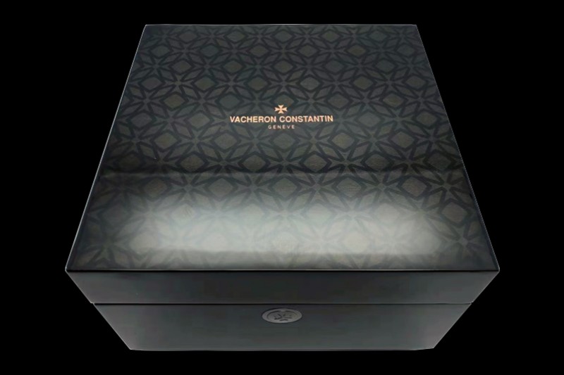 Vacheron Constantin - Black Wooden Watch Box Set 1:1 Quality with Booklets, Card, Tag