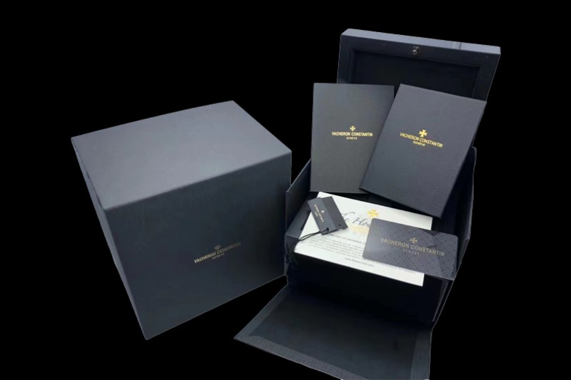 Vacheron Constantin - Black Wooden Watch Box Set 1:1 Quality with Booklets, Card, Tag