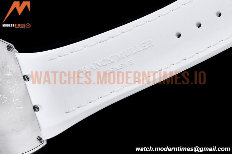 Franck Muller - Vanguard Mens FR2 SB/RU Wht/Num ABF A2824