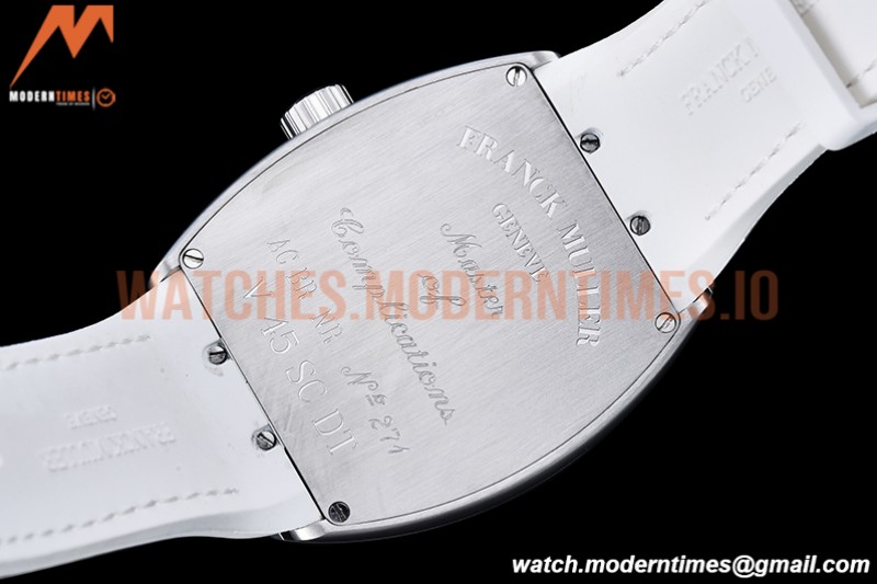 Franck Muller - Vanguard Mens FR2 SB/RU Wht/Num ABF A2824