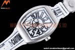 Franck Muller - Vanguard Mens FR2 SB/RU Wht/Num ABF A2824