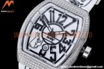 Franck Muller - Vanguard Mens FR2 Dia SS/RU Wht/Num ABF A2824