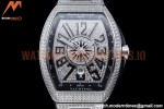 Franck Muller - Vanguard Mens Blk CG Diam Dia/Dia Dia/Num ABF A2824