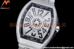 Franck Muller - Vanguard Mens Blk CG Diam Dia/Dia Dia/Num ABF A2824