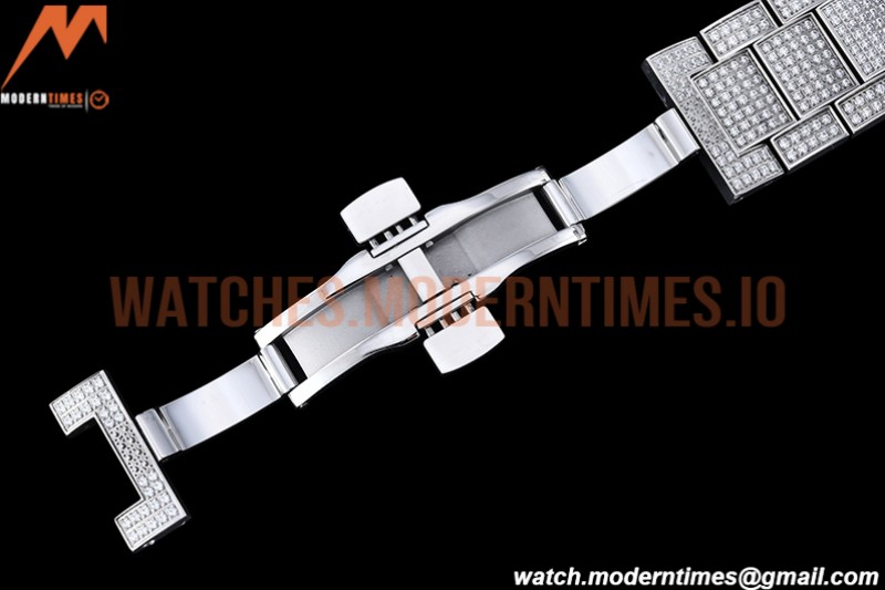 Franck Muller - Vanguard Mens Blk Diam Dia/Dia Dia/Num ABF A2824