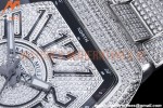 Franck Muller - Vanguard Mens Blk Diam Dia/Dia Dia/Num ABF A2824